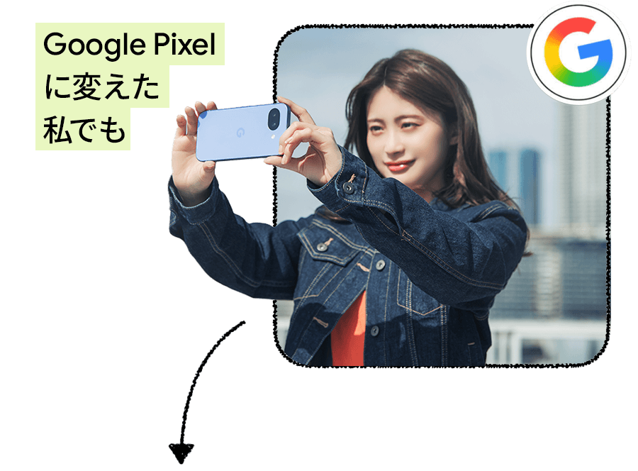 Google Pixel に変えた私でも